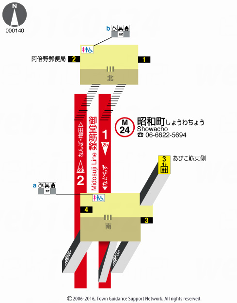 えきペディアMAP昭和町