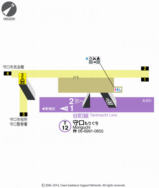 えきペディアMAP守口