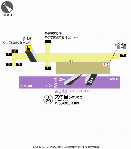 えきペディアMAP文の里