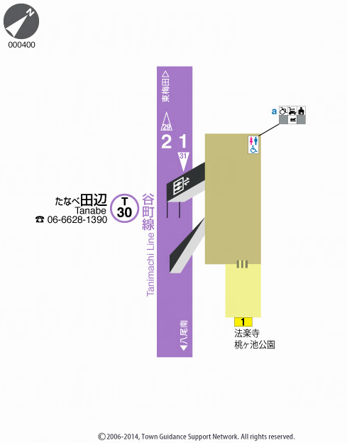 えきペディアMAP田辺