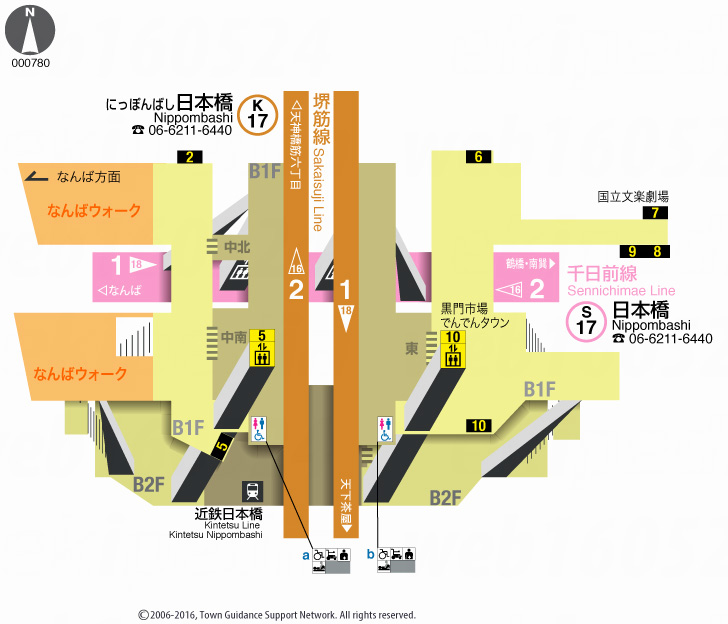 えきペディアMAP日本橋