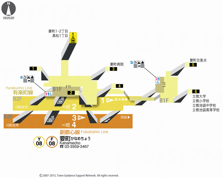 えきペディアMAP要町