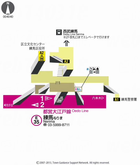 えきペディアMAP練馬