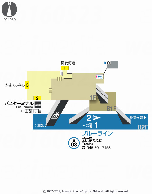 えきペディアMAP立場