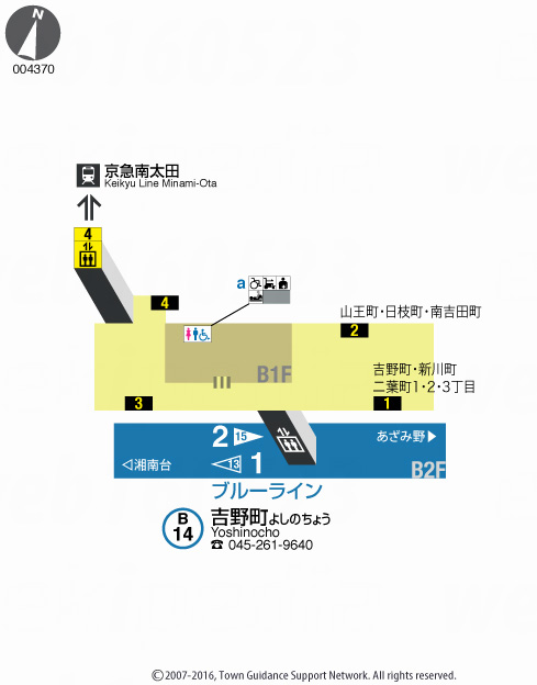 えきペディアMAP吉野町