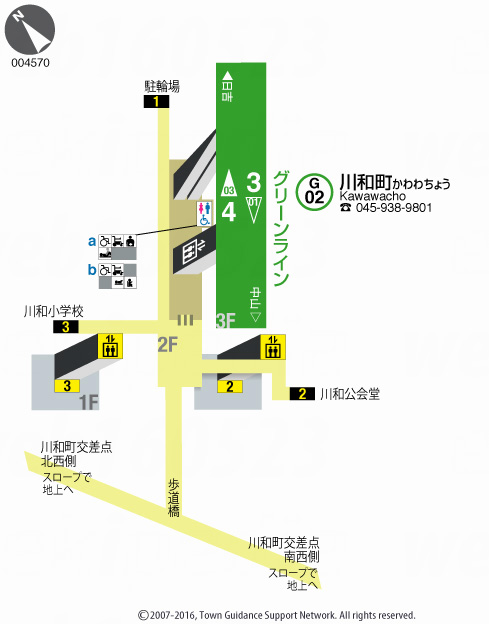 えきペディアMAP川和町