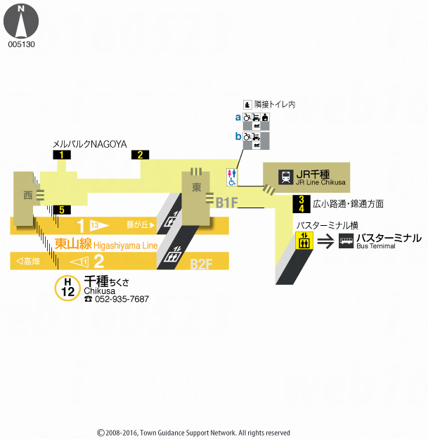 えきペディアMAP千種