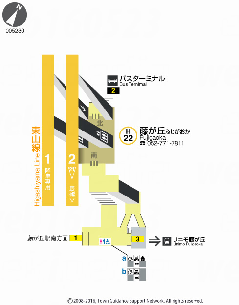 えきペディアMAP藤が丘