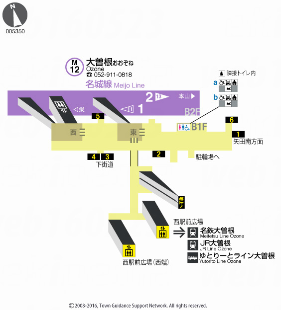 えきペディアMAP大曽根