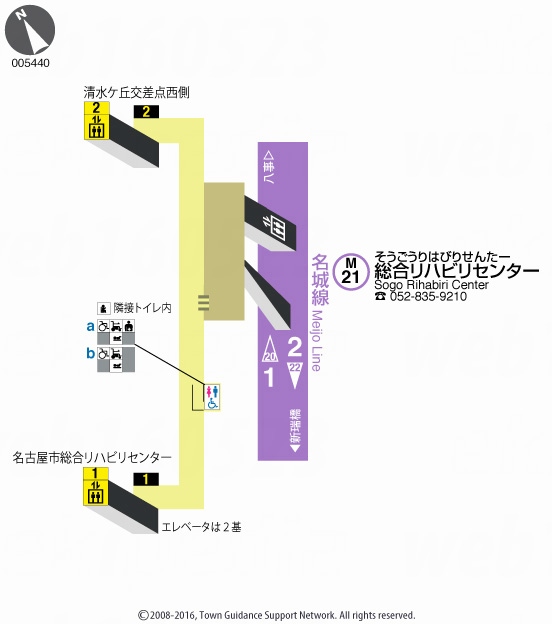 えきペディアMAP総合リハビリセンター