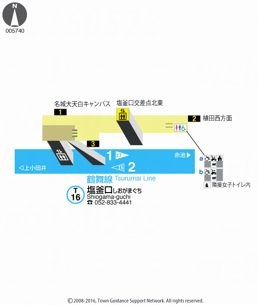 えきペディアMAP塩釜口