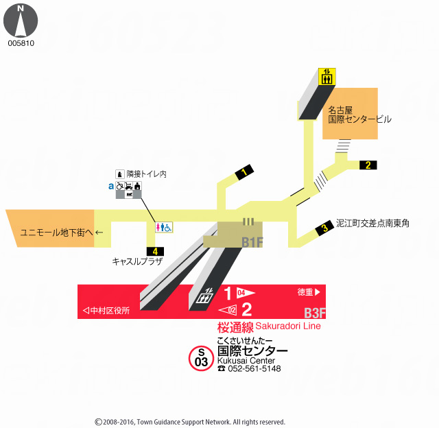 えきペディアMAP国際センター