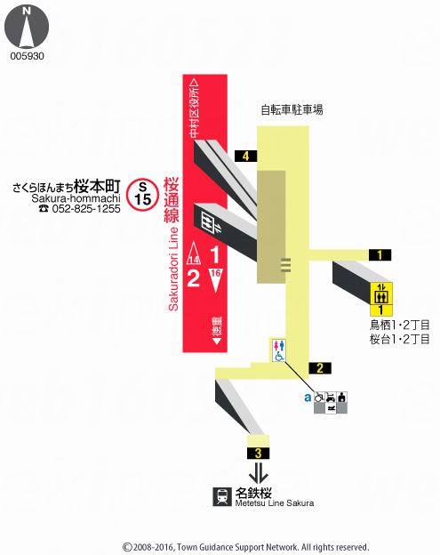 えきペディアMAP桜本町