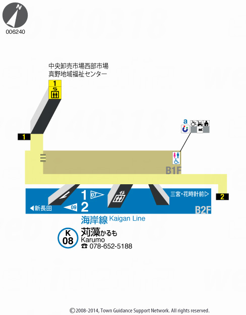 えきペディアMAP苅藻