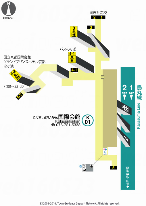 えきペディアMAP国際会館