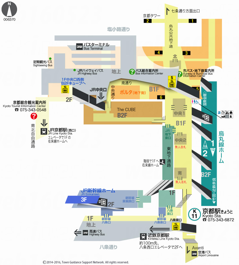 えきペディアMAP京都