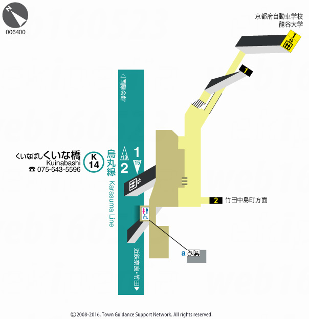 えきペディアMAPくいな橋