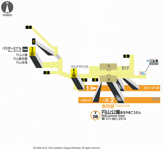 えきペディアMAP円山公園