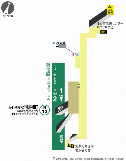 えきペディアMAP河原町