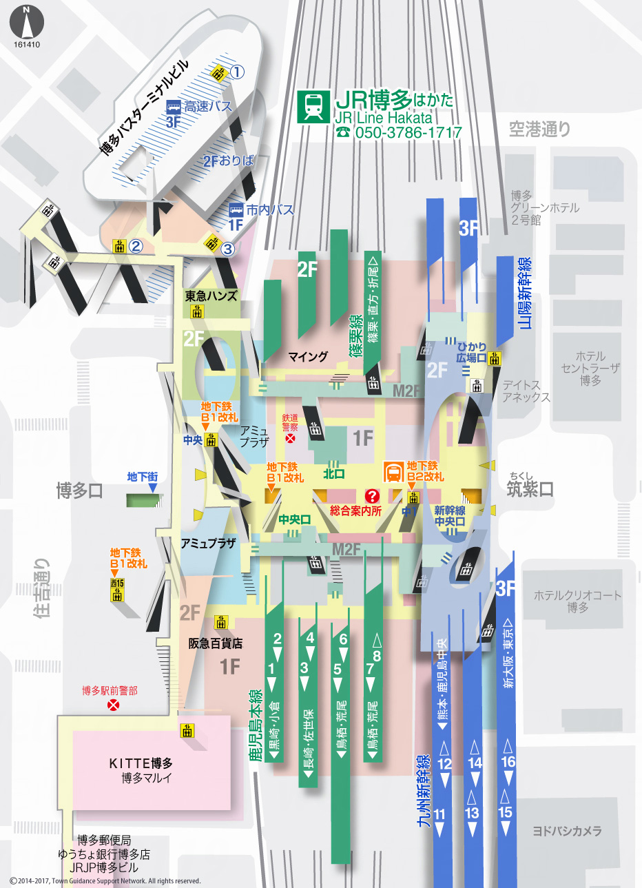 えきペディアMAP博多