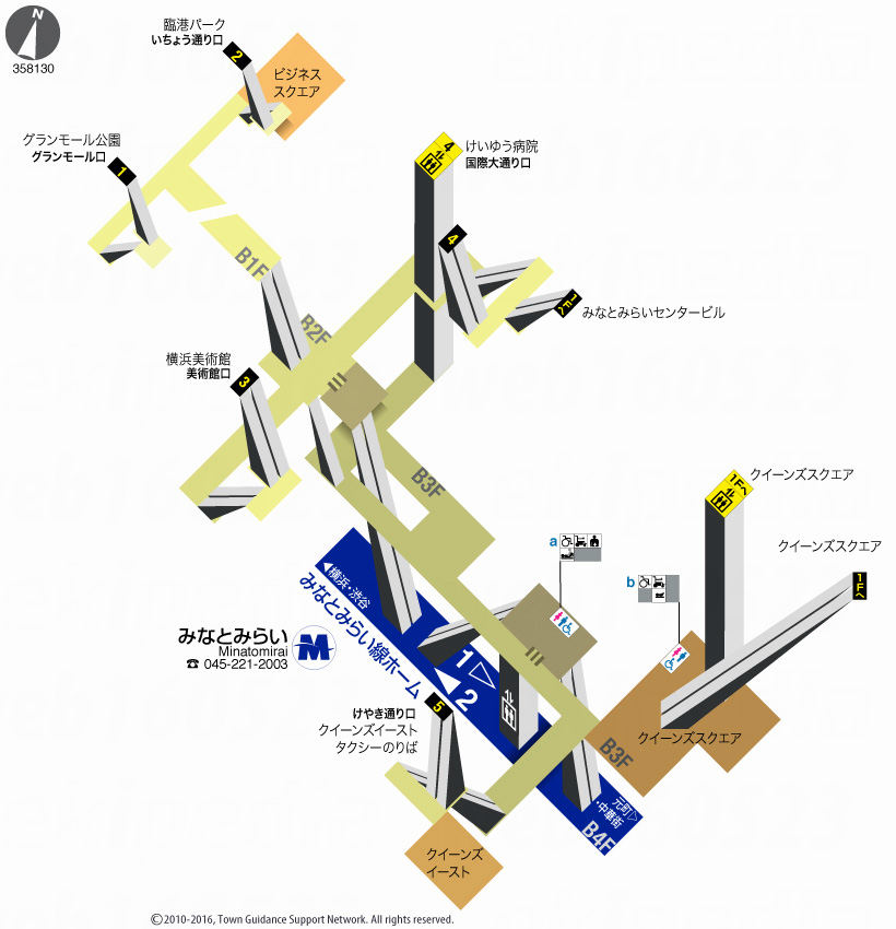 えきペディアMAPみなとみらい