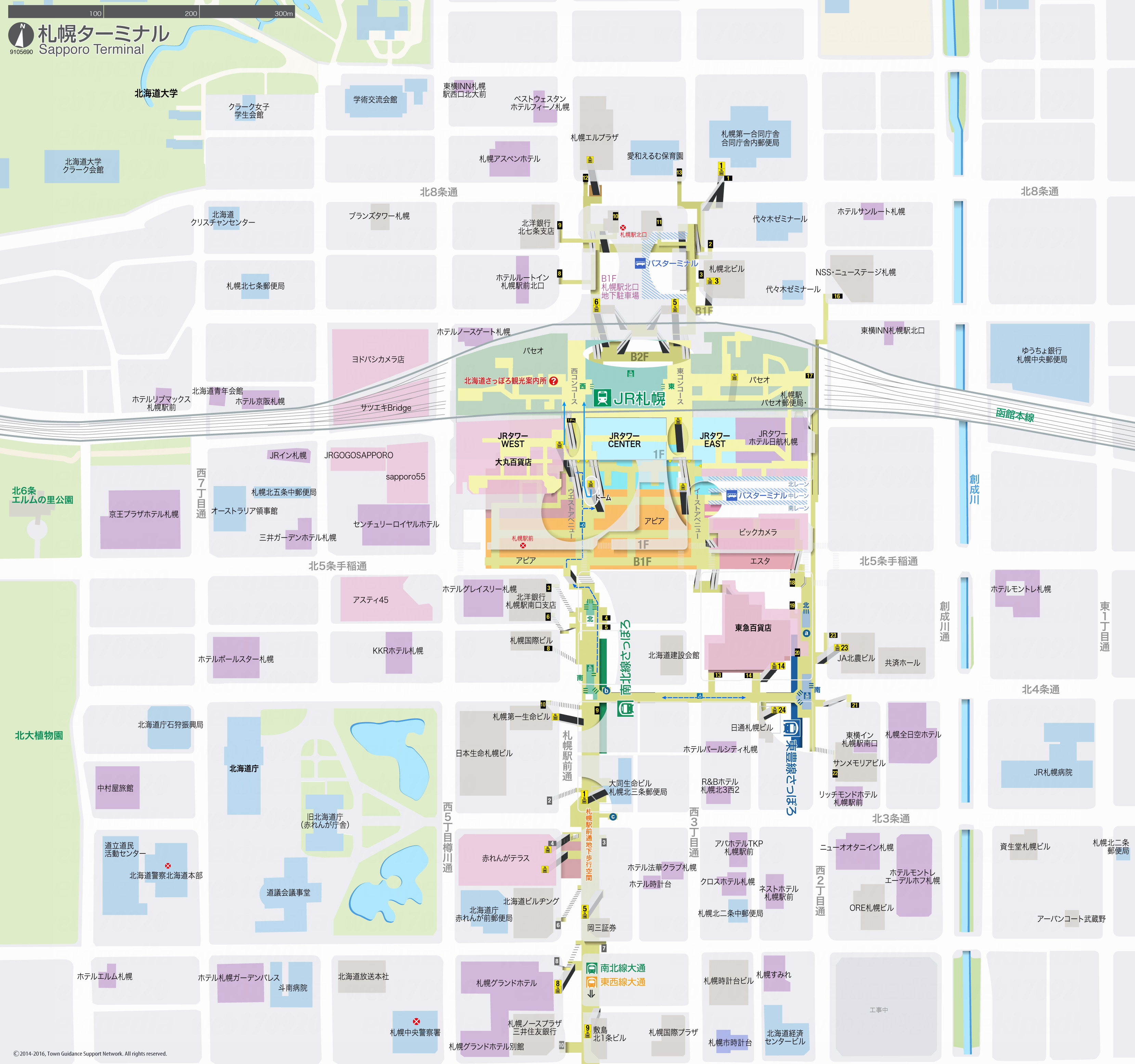 えきペディアMAPさっぽろ