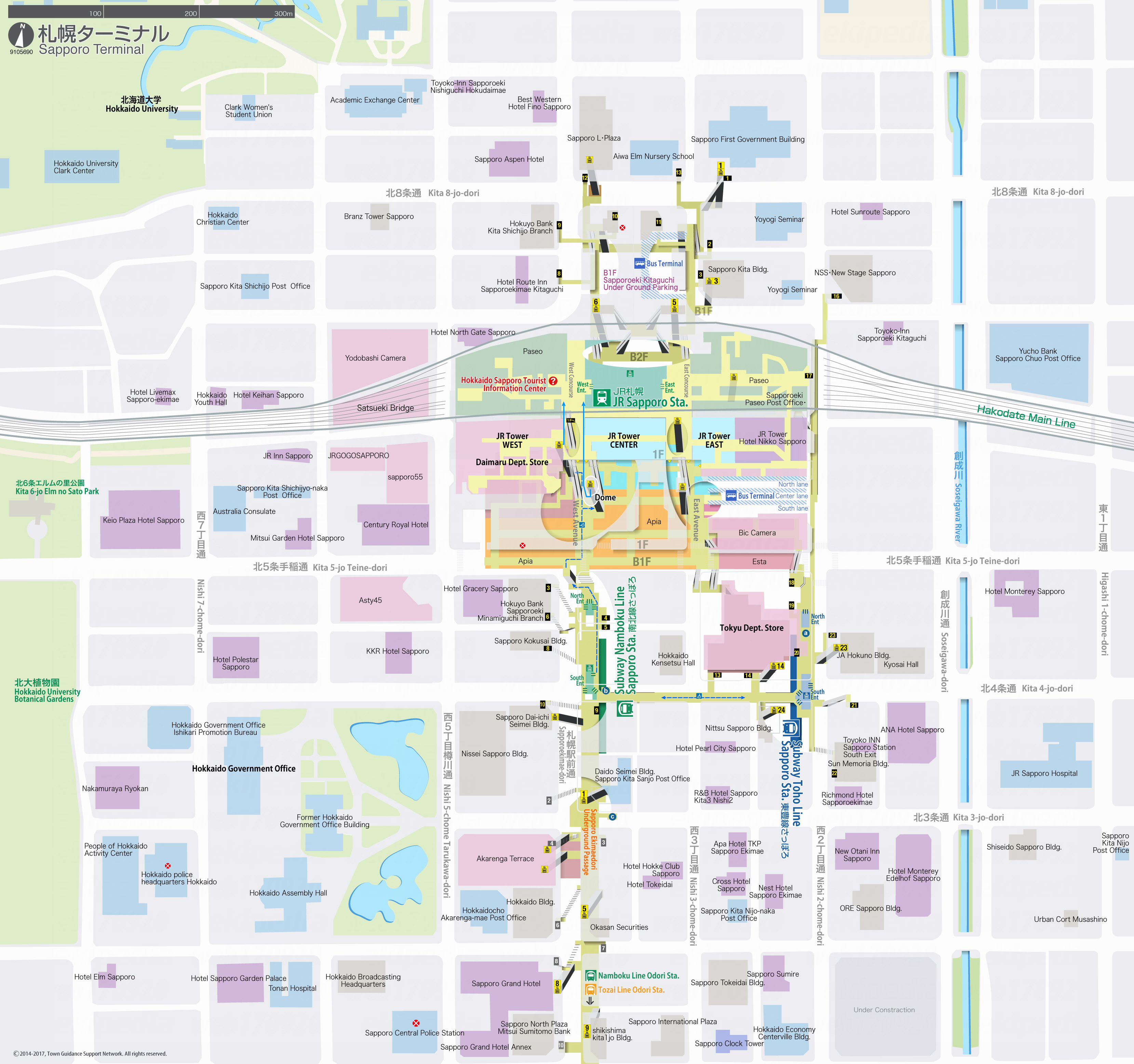 えきペディアMAPさっぽろ