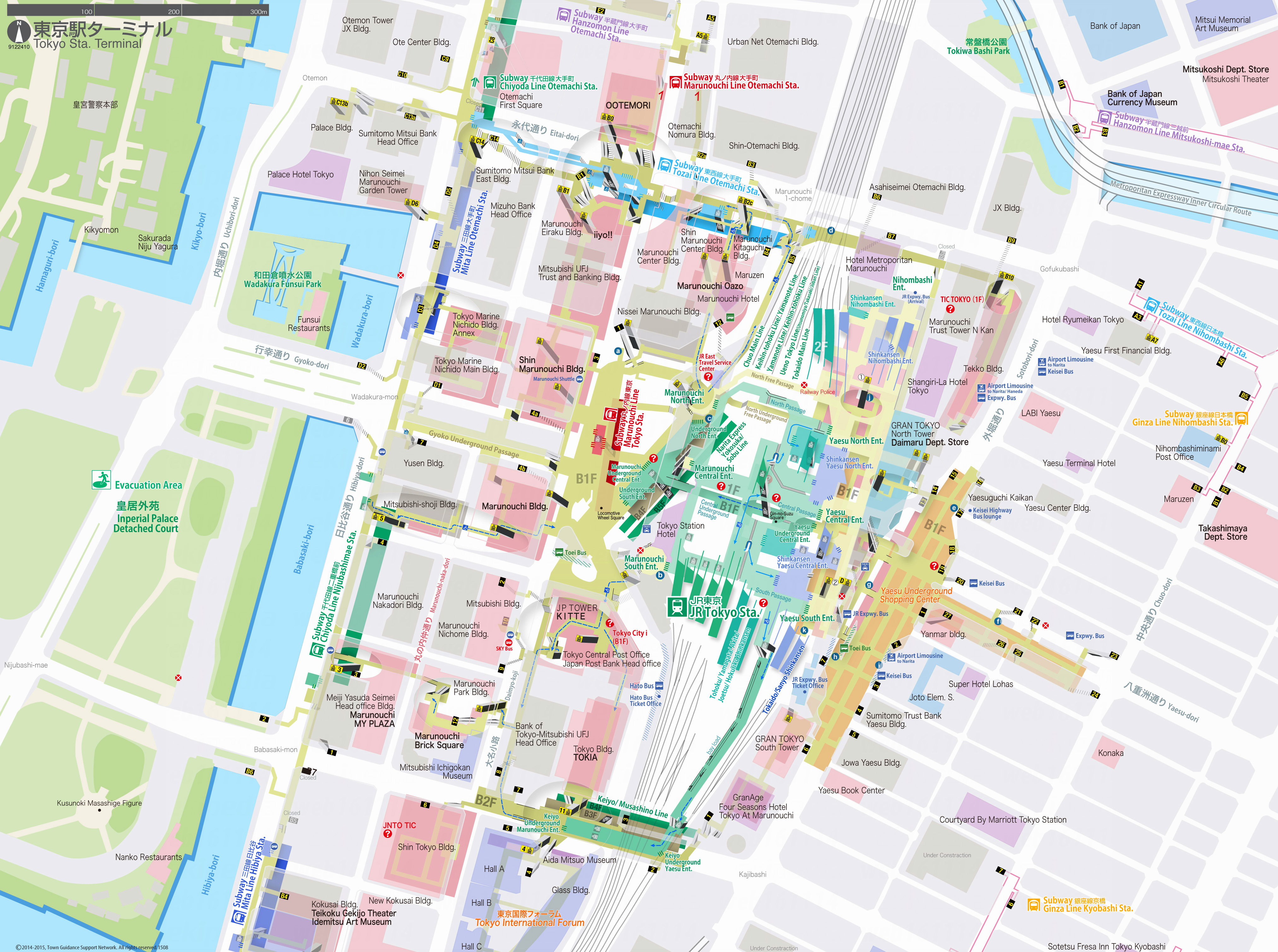 えきペディアMAP二重橋前