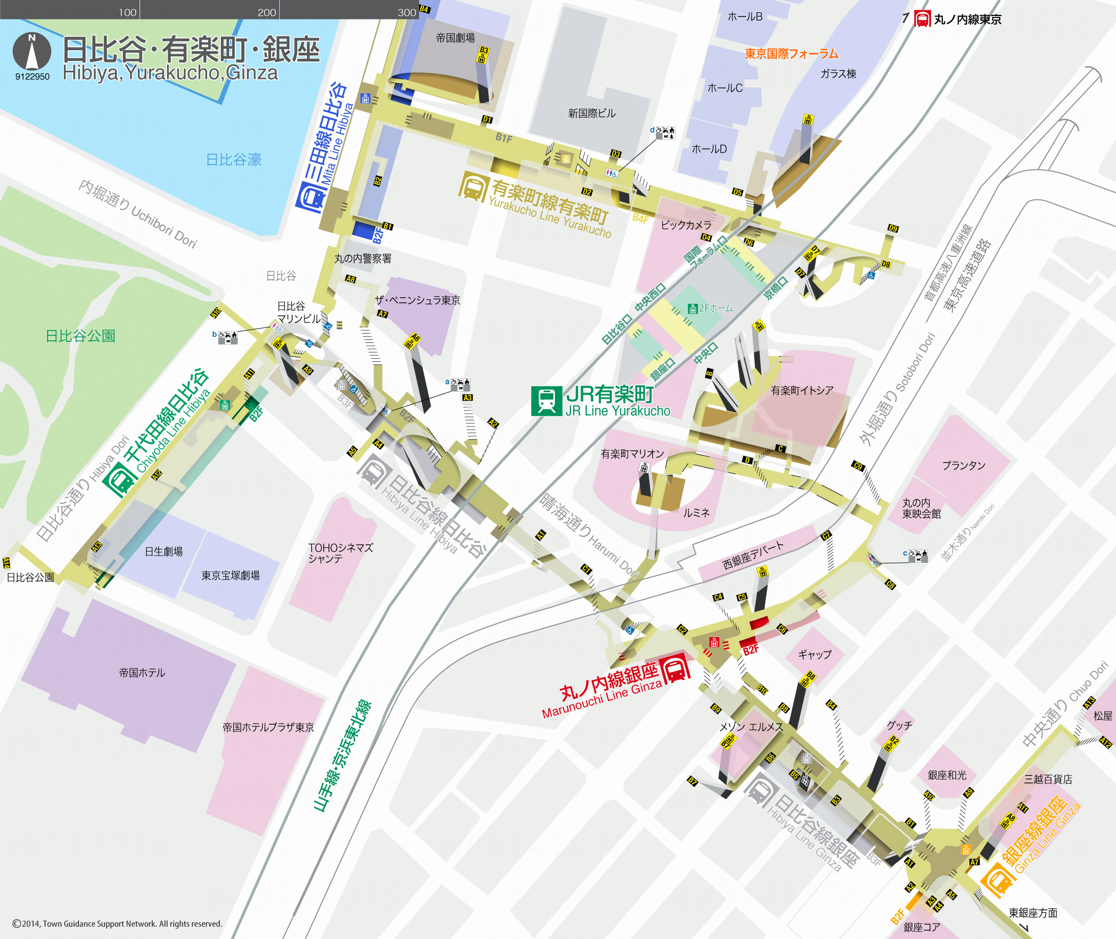 えきペディアMAP銀座