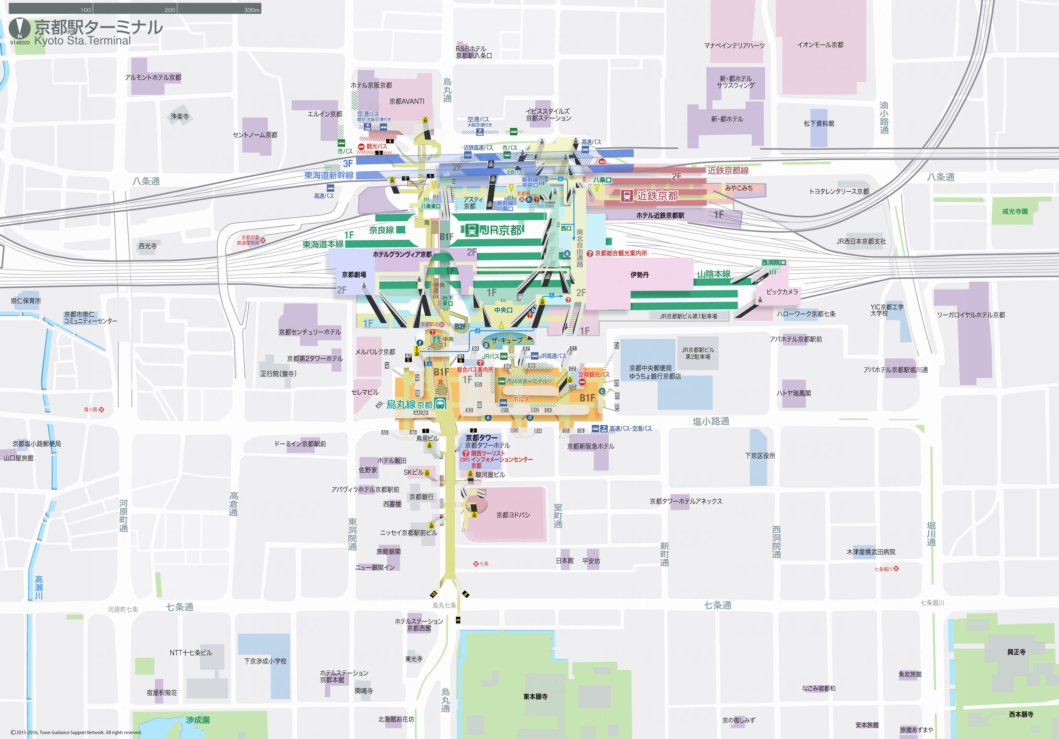 えきペディアMAP京都